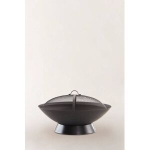 BEAU ALEXANDER bålfad diameter 66 cm Black mdf/metal