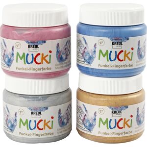 Mucki Fingermaling   150 Ml   Metallic   Ass.