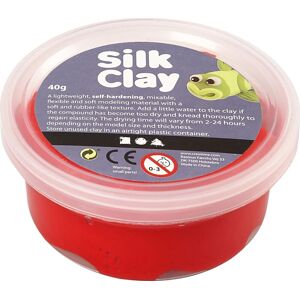 Silk Clay Modellermasse   40g   Rød