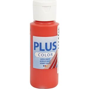 Plus Color Hobbymaling   60 Ml   Brilliant Red