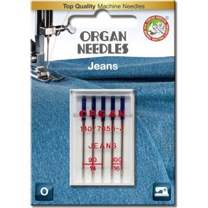 Organ Jeans Nåle Til Symaskine   5 Stk.