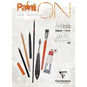 Clairefontaine Painton Tegneblok   A4