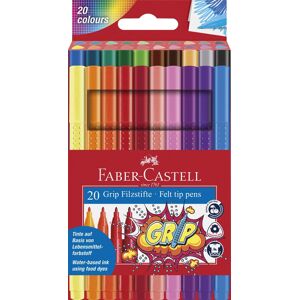 Faber-Castell Grip Tusser   20 Farver