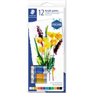 Staedtler Dj Akrylmaling   12 Farver