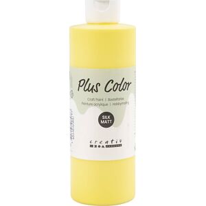 Plus Color Hobbymaling   250 Ml   Primary Yellow