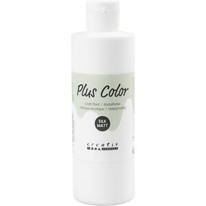 Plus Color Hobbymaling   250 Ml   White