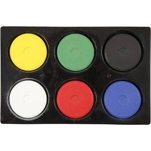 Colortime Vandfarve Sæt, 6 Farver Colortime Vandfarve Sæt, 6 Farver