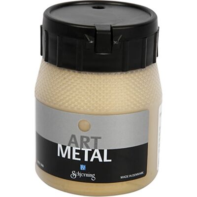 ART Metal Specialmaling 250 Ml Lys Guld ART Metal Specialmaling 250 Ml Lys Guld