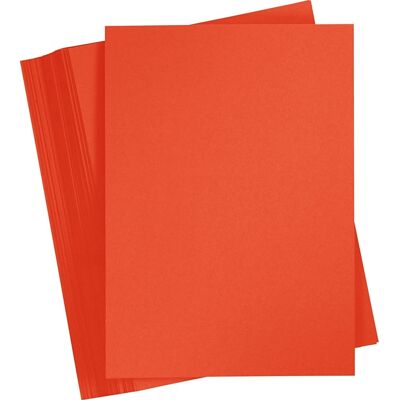 Paper Concept Rødt Papir A4 - 180g - 100 Ark Paper Concept Rødt Papir A4 - 180g - 100 Ark