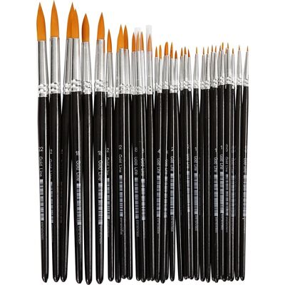 Gold Line Pensler Runde Sampak 36 Stk. Gold Line Pensler Runde Sampak 36 Stk.