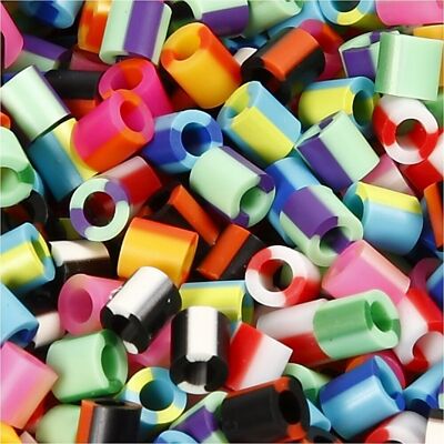 Nabbi Rørperler 1100 Stk. Stribet Nabbi Rørperler 1100 Stk. Stribet