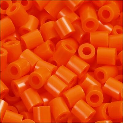 Photo Pearls Rørperler 1100s. Klar Orange (13) Photo Pearls Rørperler 1100s. Klar Orange (13)