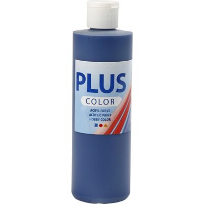 Plus Color Marineblå Maling - Akryl - 250ml - Maling Plus Color Marineblå Maling - Akryl - 250ml - Maling