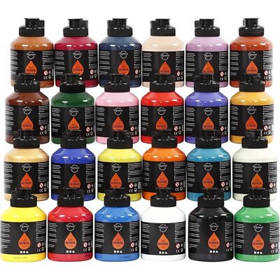Pigment Kunstnermaling 24x500 Ml Ass. Farver Pigment Kunstnermaling 24x500 Ml Ass. Farver