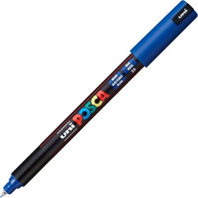 Posca Marker Pc-1mr Uf 0,7 Mm Blue Posca Marker Pc-1mr Uf 0,7 Mm Blue