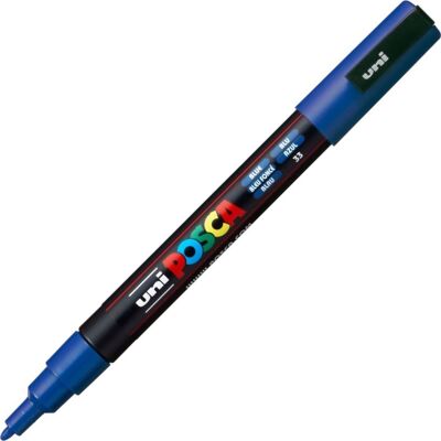 Posca Marker Pc-3m F 1,3 Mm Blue Posca Marker Pc-3m F 1,3 Mm Blue