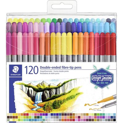 Staedtler Dj Duo Tusser 120 Farver Staedtler Dj Duo Tusser 120 Farver