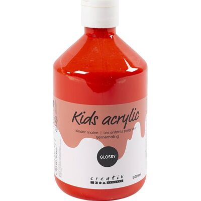 Creativ Company Akrylmaling 500ml Blank Rød Creativ Company Akrylmaling 500ml Blank Rød