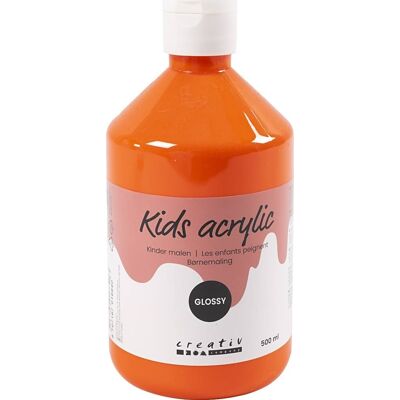 Creativ Company Akrylmaling 500ml Blank Orange Creativ Company Akrylmaling 500ml Blank Orange