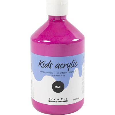 Creativ Company Akrylmaling 500ml Mat Pink Creativ Company Akrylmaling 500ml Mat Pink
