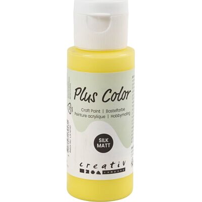 Plus Color Hobbymaling 60 Ml Primary Yellow Plus Color Hobbymaling 60 Ml Primary Yellow