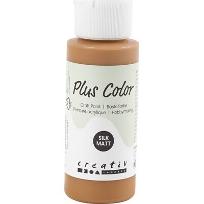 Plus Color Hobbymaling 60 Ml Raw Sienna Plus Color Hobbymaling 60 Ml Raw Sienna