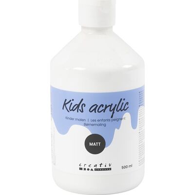 Creativ Company Akrylmaling 500ml Mat Hvid Creativ Company Akrylmaling 500ml Mat Hvid