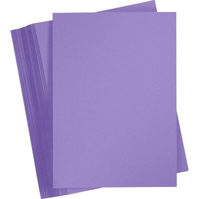 Karton Play Cut, A4,180 G, Lilla, 100 Ark Karton Play Cut, A4,180 G, Lilla, 100 Ark