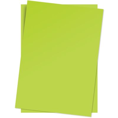 Karton Play Cut, A4, 180g, 100 Ark, Løvgrøn Karton Play Cut, A4, 180g, 100 Ark, Løvgrøn