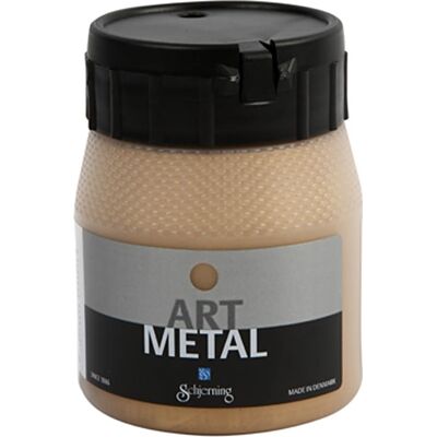 ART Metal Specialmaling 250 Ml Mellem Guld ART Metal Specialmaling 250 Ml Mellem Guld