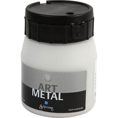 ART Metal Specialmaling 250 Ml Sølv ART Metal Specialmaling 250 Ml Sølv
