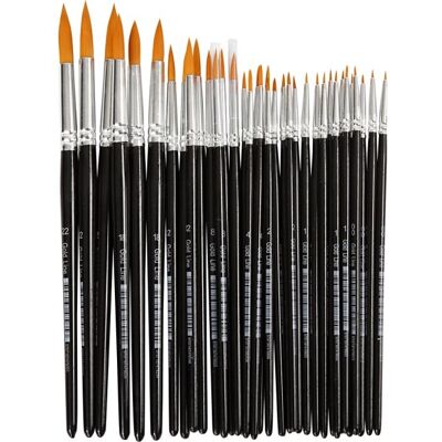 Gold Line Pensler Runde Sampak 36 Stk. Gold Line Pensler Runde Sampak 36 Stk.