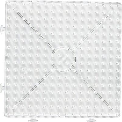 Nabbi Jumbo Perleplade 15x15 Cm Samlekvadrat Nabbi Jumbo Perleplade 15x15 Cm Samlekvadrat