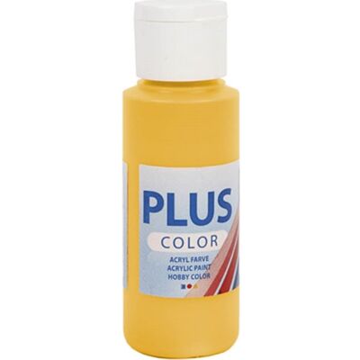 Plus Color Hobbymaling 60 Ml Yellow Sun Plus Color Hobbymaling 60 Ml Yellow Sun