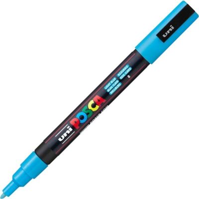 Posca Marker Pc-3m F 1,3 Mm Light Blue Posca Marker Pc-3m F 1,3 Mm Light Blue