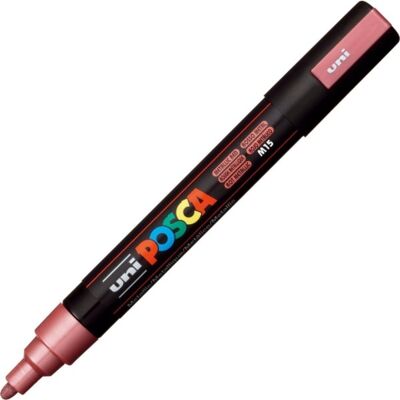 Posca Marker Pc-5m M 2,5 Mm Metallic Red Posca Marker Pc-5m M 2,5 Mm Metallic Red