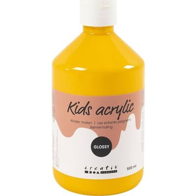 Creativ Company Akrylmaling 500ml Blank Gul Creativ Company Akrylmaling 500ml Blank Gul