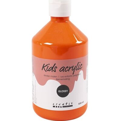 Creativ Company Akrylmaling 500ml Blank Orange Creativ Company Akrylmaling 500ml Blank Orange