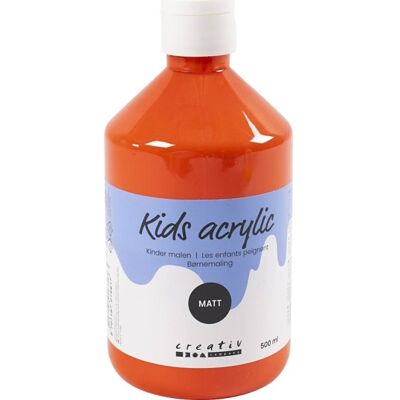 Creativ Company Akrylmaling 500ml Mat Orange Creativ Company Akrylmaling 500ml Mat Orange