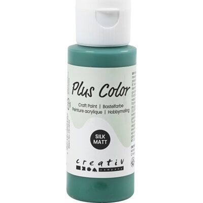 Plus Color Hobbymaling 60 Ml Dark Green Plus Color Hobbymaling 60 Ml Dark Green