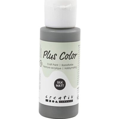 Plus Color Hobbymaling 60 Ml Dark Grey Plus Color Hobbymaling 60 Ml Dark Grey