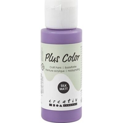 Plus Color Hobbymaling 60 Ml Dark Lilac Plus Color Hobbymaling 60 Ml Dark Lilac