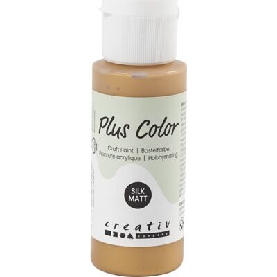 Plus Color Hobbymaling 60 Ml Gold Plus Color Hobbymaling 60 Ml Gold