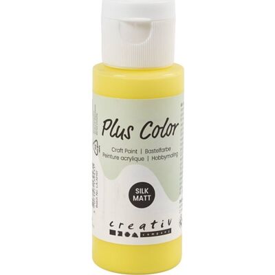 Plus Color Hobbymaling 60 Ml Primary Yellow Plus Color Hobbymaling 60 Ml Primary Yellow