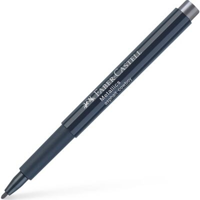 Faber-Castell Metallics Marker Mørkegrå Faber-Castell Metallics Marker Mørkegrå