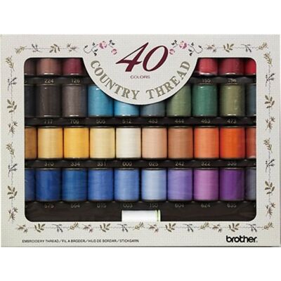 Brother Skitch Pp1 Mat Broderitråd, 40 Rl. Brother Skitch Pp1 Mat Broderitråd, 40 Rl.