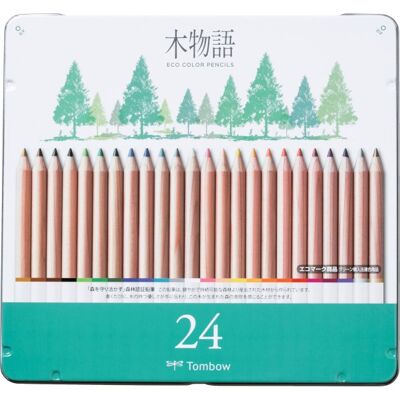Tombow Eco Color Farveblyanter, 24 Farver Tombow Eco Color Farveblyanter, 24 Farver