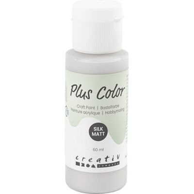 Plus Color Hobbymaling 60 Ml Silver Plus Color Hobbymaling 60 Ml Silver