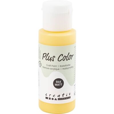 Plus Color Hobbymaling 60 Ml Crosus Yellow Plus Color Hobbymaling 60 Ml Crosus Yellow