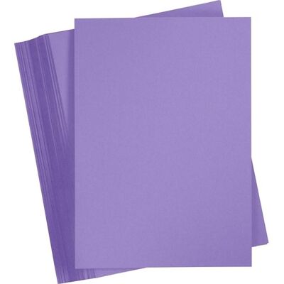 Karton Play Cut, A4,180 G, Lilla, 100 Ark Karton Play Cut, A4,180 G, Lilla, 100 Ark